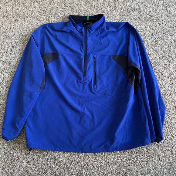 RLX Ralph Lauren Mens XL Pullover Windbreaker Jacket Water Repellent Activewear - Picture 2 of 10